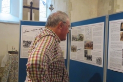 St Lawrence Church - Viewing the History Panels