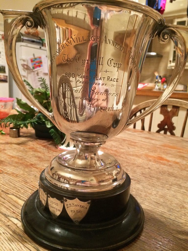 The Tyrrell Cup for the 880 Yard Flat Race